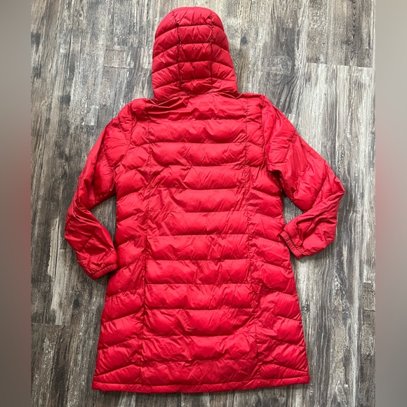Tommy Hilfiger Winter Coat Women’s Size XL Red Puff Coat Packable Down Blend - Picture 10 of 10